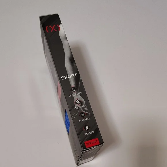 2xist Sport No Show Briefs 3-Pack - Navy Blue and Blue Size 28-30 - Picture 6 of 9